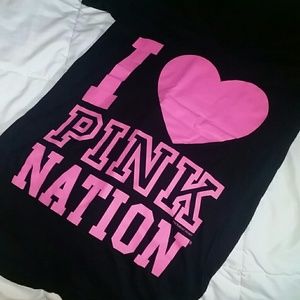 Victorias Secret Pink Nation V-neck